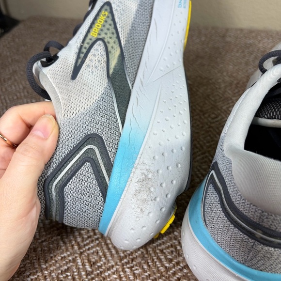 Brooks Mens Glycerin 21 Running Walking Sneakers Shoes Sz 12 Wide 2E Gorpcore - Picture 12 of 13